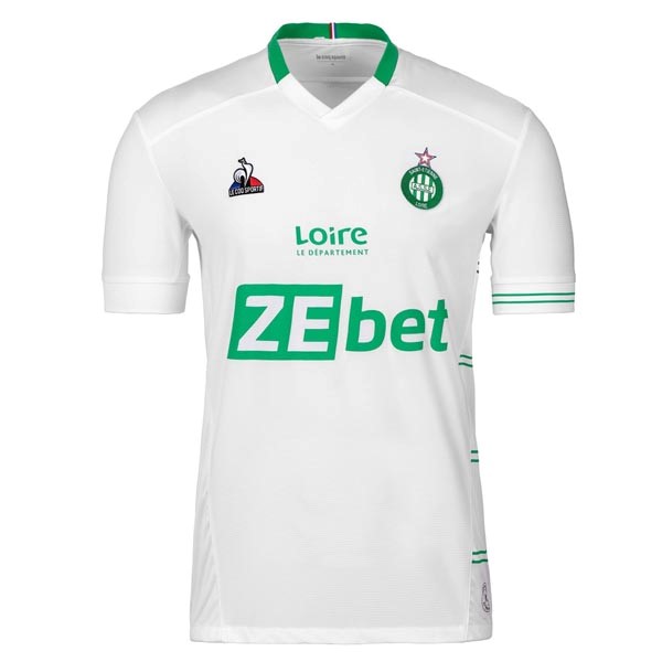 Auswärtstrikot Thailand Saint étienne 2021-2022 Weiß Günstige Fußballtrikots